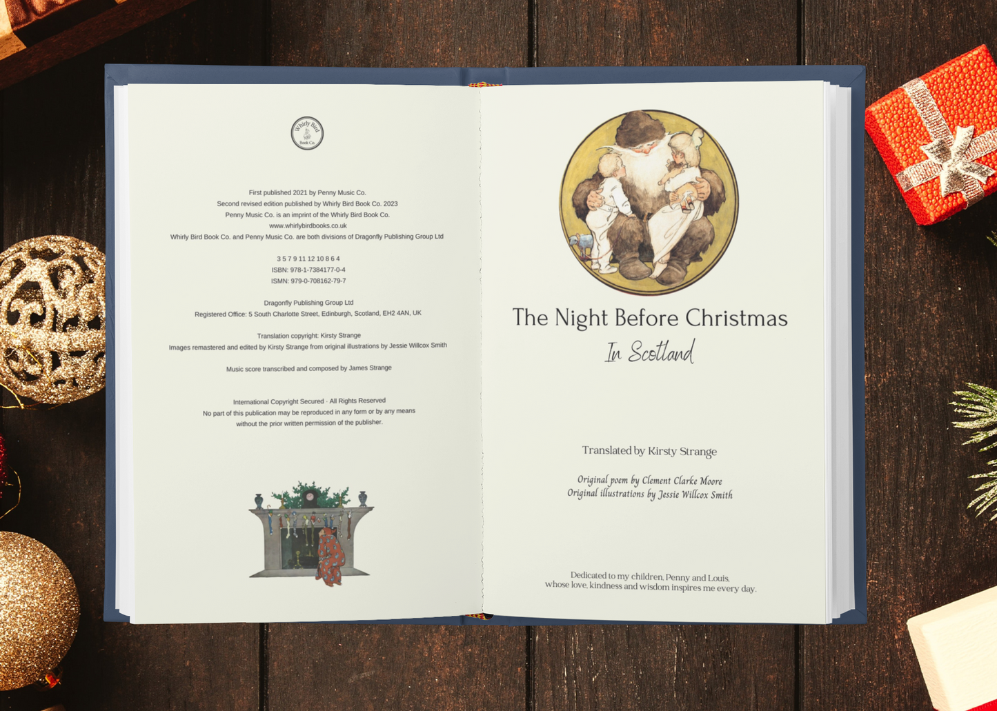 The Night Before Christmas in Scotland (Hardback)